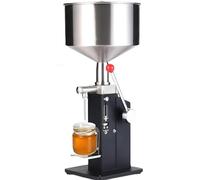 Manual Bottle Filler, Adjustable Hand Press Liquid & Paste Filling Machine for Small Batch Production, Ideal for Home Brews, Crafts, and More