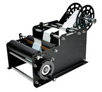 Manual Bottle Labeling Machine for Round Bottles, High-Speed Application up to 50Pcs/min, Ideal for Beverage, Cosmetic, and Medicine Bottles