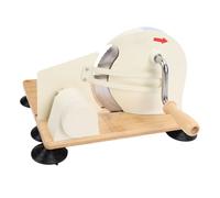 Manual Bread Cutter, Stainless Steel and Composite Wood Bread Slicing Machine with Sharpened Blades for Homemade and Sandwiches