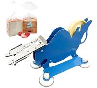 Manual Bread Sealing with Suction Cups and Plastic Clasp Roll Portable Packing Tool for Bakeries,Supermarkets,and Home Use to Keep Bread Fresh