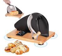 Manual Bread Slicer for Homemade Bread, Adjustable Thickness for Even Slice