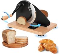 Manual Bread Slicer with Adjustable Thickness for Home Baking Enthusiasts