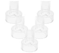 Manual Breast Pump Silicone Duckbill Valves 5 Pack Parts | Food Grade Silicone, Maintains Suction, Fits Flanges, for Pump Parts and Milk Storage Prep