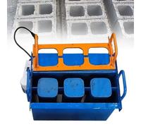 Manual Brick Mould Machine for Hollow Concrete Blocks - Vibration and Fast Forming for Small-Scale Construction Projects