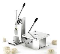 Manual Bun Making Machine with Dough Press and Closing Machine, High Efficiency 400-500 Buns per Hour for Commercial Kitchens