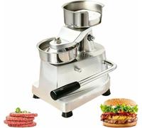 Manual Burger Patty Maker with Adjustable Trays for Homemade Burgers