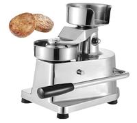 Manual Burger Patty Press Machine with Greaseproof Papers for Home and Commercial Use