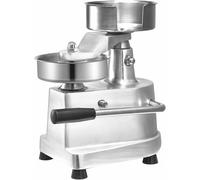 Manual Burger Press Machine for Forming Patties with Adjustable Trays