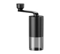 Manual Burr Coffee Mill with Ceramic Conical Grinder for Espresso & Drip | Compact Portable Design well-suited for Travel Camping and Home Kitchen Use