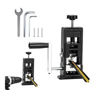 Manual Cable Stripper Machine 1-25mm - Wire Stripper with Adjustable Feed Hole & Hand Crank, Hand Crank or Drill Powered, Adjustable Cable Stripper Tool, Efficient Scrap Copper Recycling