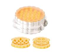 Manual Cake Press, Manual Cake Maker Machine - Mold Maker for Pocket Cake Maker, Multipurpose Cake Making Machine, Baking Supplies, Crimper for Halloween and Navi