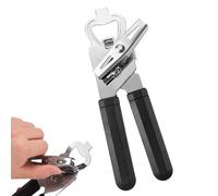 Manual Can Opener - Manual Stainless Steel Box Opener Portable | Beer Can Opener Tool - for Elderly Men Kitchen Home and Apartment Carbonated Drinks and Drinks Men Do