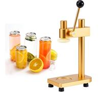 Manual Can Sealer for Glass Jars, Hand Tool for Sealing Drinks, Portable Beader Press Machine