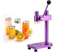 Manual Can Sealer for Glass Jars, Hand Tool for Sealing Drinks, Portable Beader Press Machine