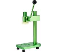 Manual Can Sealer, Manual Cup Sealing Machine，Desktop Installation Type，fit multiple Sizes Cans，lock Freshness for Homemade Drink Making Green-Machine