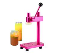 Manual Can Sealer with Vacuum Function, Hand Operated Tin Sealing Machine for 55mm Lids, Seals Up to 20 Cans Per Minute, Fits Jars Under 6.69 Inch Height