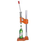Manual Capping Tool for Home Brewing, Soda Bottle Capper for 30mm Caps, Height Adjustable, Auto Lever Bench Bottle Capper with Non-Slip Handle and Base, for Beverages