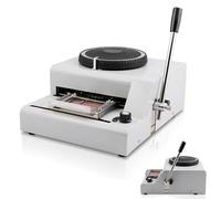 Manual Card Embosser for Personalized Coding and Letterpress Stamping, Ideal for DIY Crafting and Professional Use