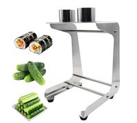 Manual Carrot Stick Cutter, Stainless Steel Cucumber Slicer with 45mm Cutting Diameter, 10 Slices Per Minute, Ideal for Salad, Sushi, Meal Prep, Easy to Use