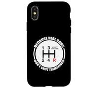 Manual Cars Enthusiast - Manual Gears for Manual Car Owner Case for iPhone X/XS