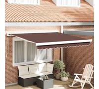 Manual Cassette Awning Retractable Window Canopy Shade Patio Awning vidaXL