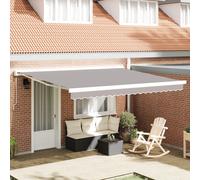 Manual Cassette Awning Retractable Window Canopy Shade Patio Awning vidaXL