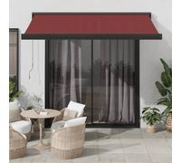 Manual Cassette Awning Retractable Window Canopy Shade Patio Awning vidaXL