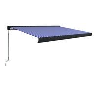 Manual Cassette Awning Retractable Window Canopy Shade Patio Awning vidaXL