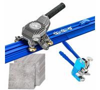 Manual Ceramic Tile Cutter 2.2m to 3.8m, Handheld Portable Rock Slab Track Cutting Machine, Aluminum Alloy, Cutter Wheel Track Spacing 11 mm
