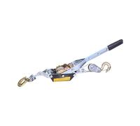 Manual Chain Block Hoist, 1-4T Capacity, Double Hook Ratchet Tensioner for Metal Cables, Heavy-Duty Load Lifting Tool, Durable and Reliable for Construction and Garage Use