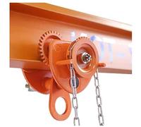 Manual Chain Hoist Adjustable Bracket for Industrial and Warehouse LiftingLoad Capaci Construct EasyPerfect for Material Handling