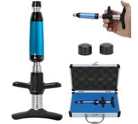 Manual Chiropractic Activator, 6 Levels Adjustable (50-300N Force), for Scoliosis, Thoracic Spine, Cervical Spine Problems(Blue)