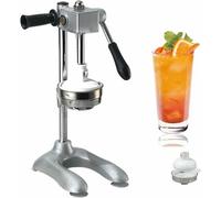 Manual Citrus Juicer - 304 Stainless Steel and Aluminum Alloy, Easy-Clean Design for Juicing Oranges, Lemons, and Other Citrus Fruits