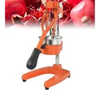 Manual Citrus Juicer, Commercial-Grade Cast Iron Juicer With Removable Filter, Suitable For Juicing Oranges, Lemons, Pomegranates, And Other Citrus Fruits Orange