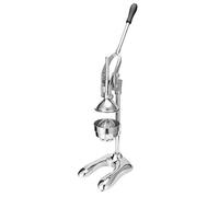 Manual Citrus Juicer Hand Press Fruits Orange Lemon Squeezer Home Commercial Juice Machine Grade Professional Fruit Metal Heavy Duty Lime Pomegranate (Cast Iron, Stainless Steel)