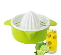 Manual Citrus Juicer - Handheld Dry Lemon Squeezer, Orange Juice Extractor | Multifunctional Juicer with Bowl and Strainer, Easy to Use Kitchen Tools for Fresh Juice, Cooking and Bartenders
