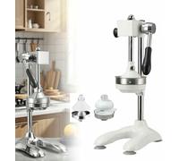Manual Citrus Juicer, Heavy-Duty Cast Iron Hand Press Stainless Steel & Aluminum, Easy Clean, for Orange Lemon Watermelon Juice
