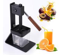 Manual Citrus Juicer, Heavy Duty Juice Extractor with Anti Slip Base and Detachable Filter, Quick Juicing for Fresh Orange and Lemon