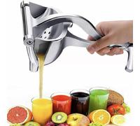 Manual Citrus Juicer, Large Aluminum Hand Press Fruit Squeezer for Lemon Orange Lime Grape, Heavy Duty Juice Extractor and Premium Manual Juicer Squeezer for Fresh Fruit Juice