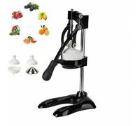 Manual Citrus Juicer, Large Cast Iron Orange Lemon Lime Press, Easy Clean for Fresh Juice