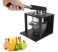 Manual Citrus Juicer - Stainless Steel Juicer with Thickened Base, Large Capacity, Easy to Clean for Juicing and Making Mashed Potatoes