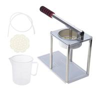 Manual Citruses Squeezer With Fine Filter Strainer Stainless Steel Juicers Suitable For Small Fruits And Vegetables Multipurpose Fruit Squeezer With Strainer