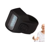 Manual Click Counter, Electronic Finger Counter, Lightweight Portable Digital Click Counter, Multifunctional Finger Counter for Coaching, Timer with LC Display