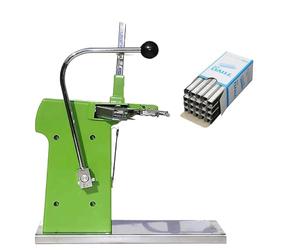 Manual Clipping Machine,Plastic Bag Clipper Sealing Machine,Bag Neck Stapler.U-Shape Sausage Clipper,with 2000-80000pcs U-shaped Staples for Supermarkets, Bakeries, Cafe Shops(Main Unit+80000)
