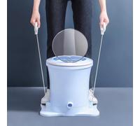 Manual Clothes Wringer Portable Non-Electric Laundry Dryer - Compact Spinner for RV, Camping, Apartment, Dorm