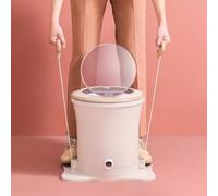 Manual Clothes Wringer Portable Non-Electric Laundry Dryer - Compact Spinner for RV, Camping, Apartment, Dorm