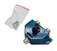 Manual Coax Switch CA201 2 Positions 1 8600 MHz Frequency Range with UHF Female SO239 Connector Designed for Radio and Monitoring Applications