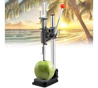 Manual Coconut Opener Press with Cast Iron Base for Commercial Use | Heavy 4 kg cast iron base with holding notch keeps the unit steady during high-volume commercial pressing
