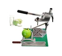 Manual Coconut Opener with Enlarged Base, Stainless Steel Material for Household and Commercial Use