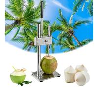 Manual Coconuts Cutter Machine, Stainless Steel Coconuts Openers Tool Set Coco Nut Open Kit, Easy to Open Coco Nut Opening Tool Kit for Commercial Home Use